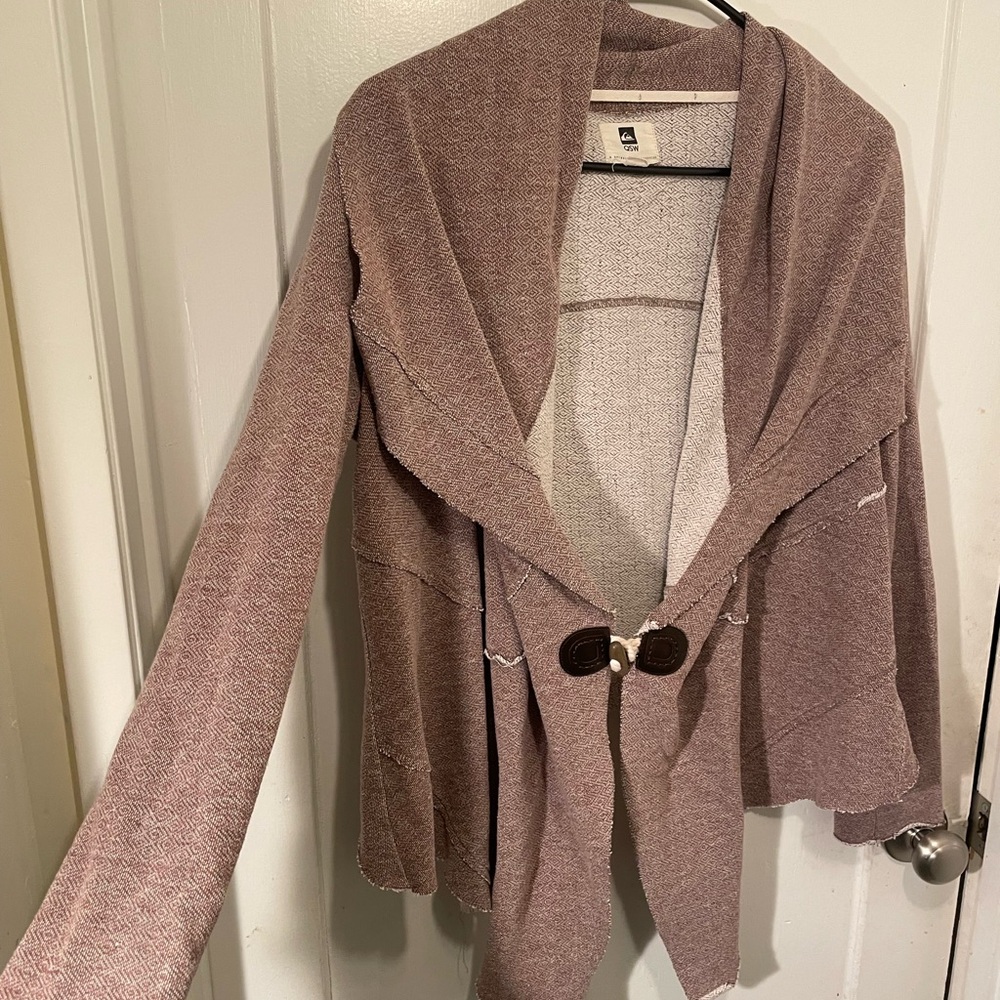 Quiksilver Women's Brown Cardigan